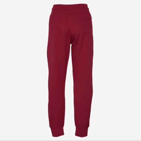CHAMPION Embossed Logo Pockets Joggers Sweatpants Burgandy Women’s Size S NWT - Picture 2 of 10